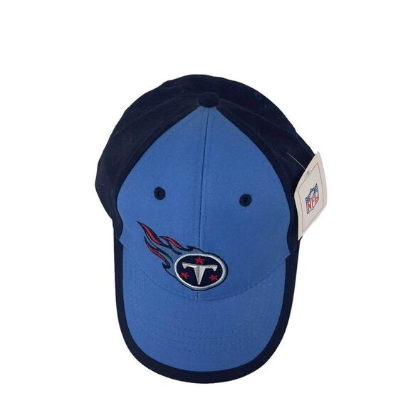 Tennessee Titans Hat Vintage Y2K Deadstock Blue NFL Mens OS Old New Stock 2000s - Picture 3 of 9